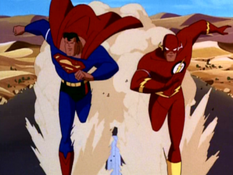 Superman v Flash - Viharos gyorsaság (rajzfilm)