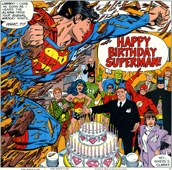 Superman születésnapja!