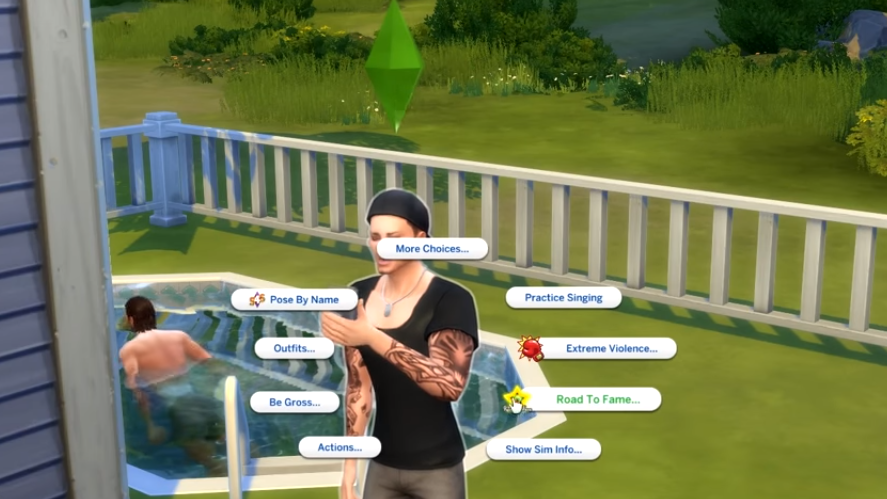 what clashes with fame mod sims 4
