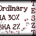 TESZT The Ordinary AHA+BHA