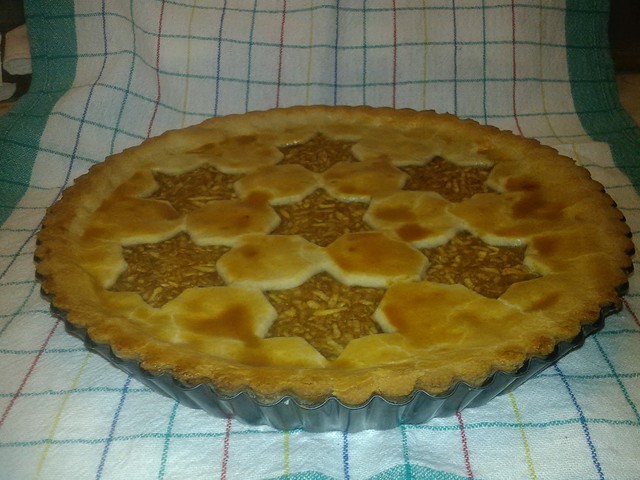Almás-fahéjas pitetorta