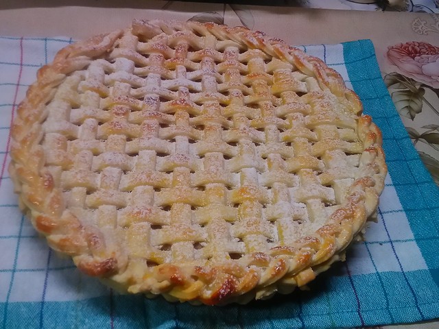 Fonott almás pite torta
