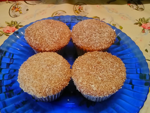 Kókuszkocka muffin