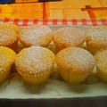 Vaníliás pudinggal töltött muffin