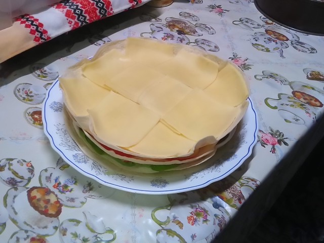 Rakott tortilla torta avagy Sombrero torta
