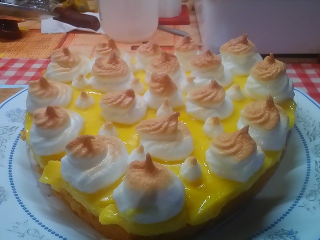 Madártej torta