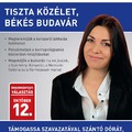 Szántó Dóra, a DK I. kerület 10-es választókörzetének egyéni képviselőjelöltje