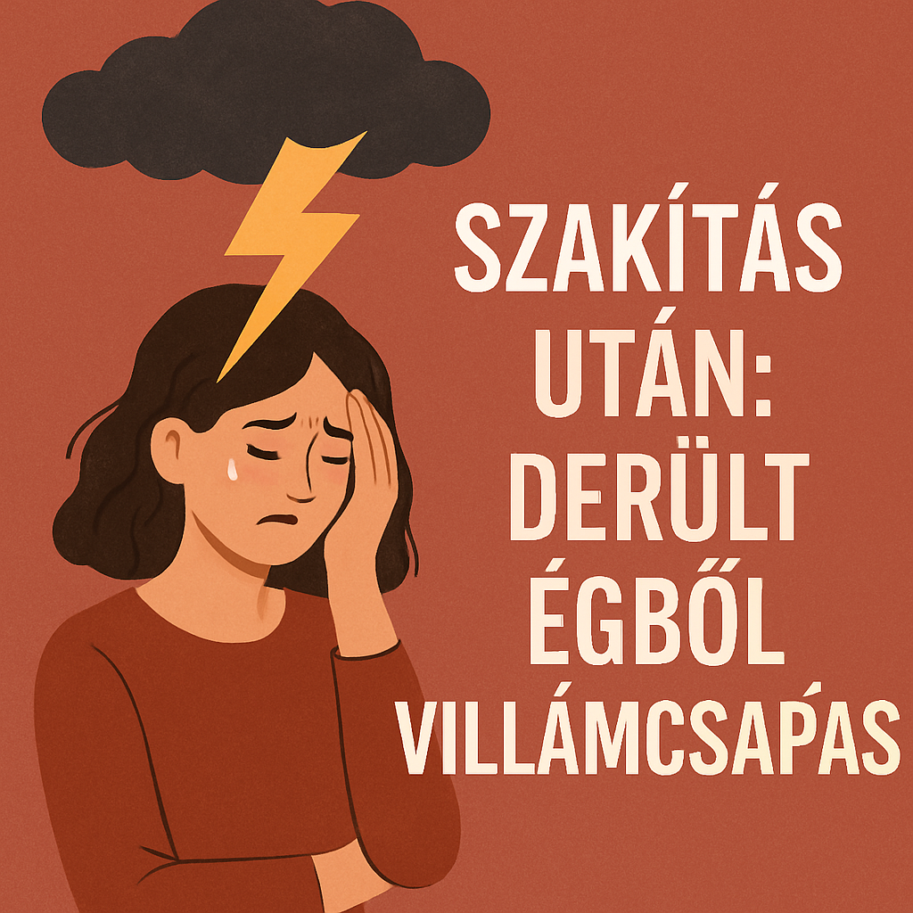 Szakítás után: amikor derült égből csap le a villám...