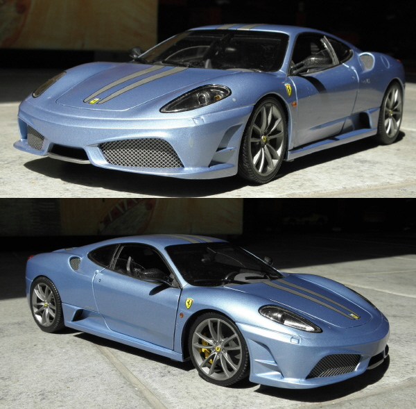 Hotwheels Elite Ferrari 430 Scuderia Blue 1-18 (4).jpg