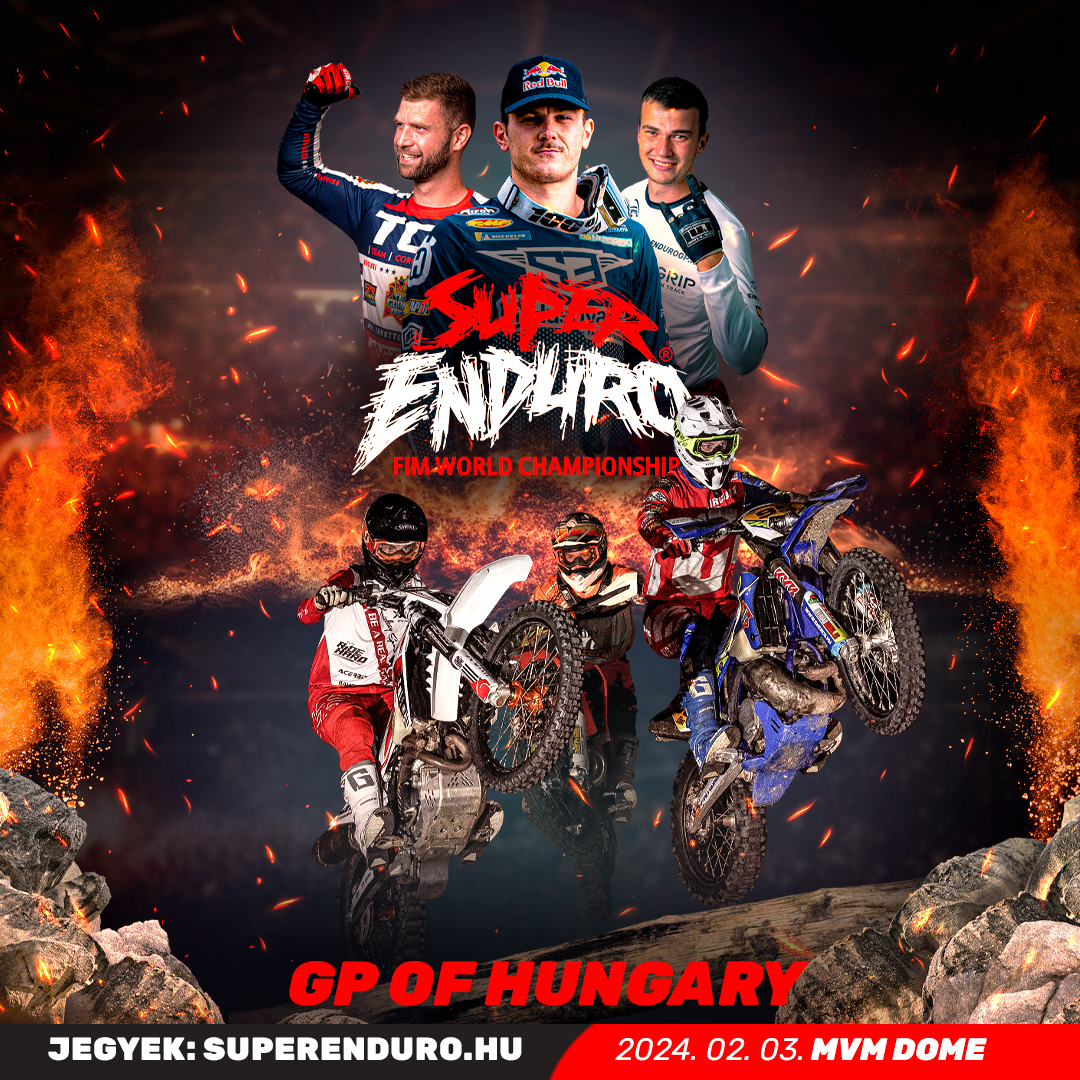 Már kaphatók a jegyek a 2024-es Superenduro GP of Hungary versenyre