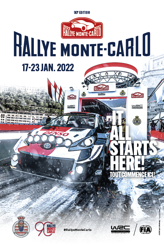 75 versenyautó a Monte-Carlo rallyn