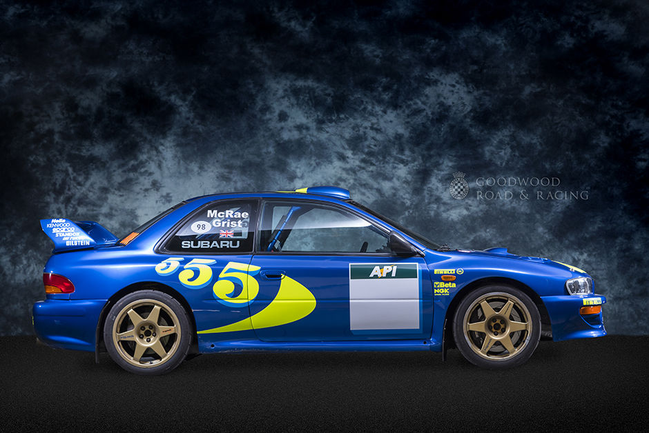 Képeken Colin McRae Subaru Impreza WRCje 1998ból Tommy