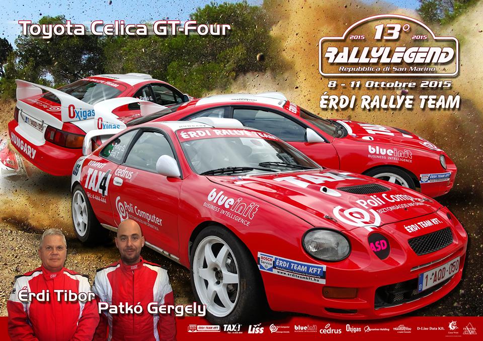 Hétvégén Rallylegend San Marinóban
