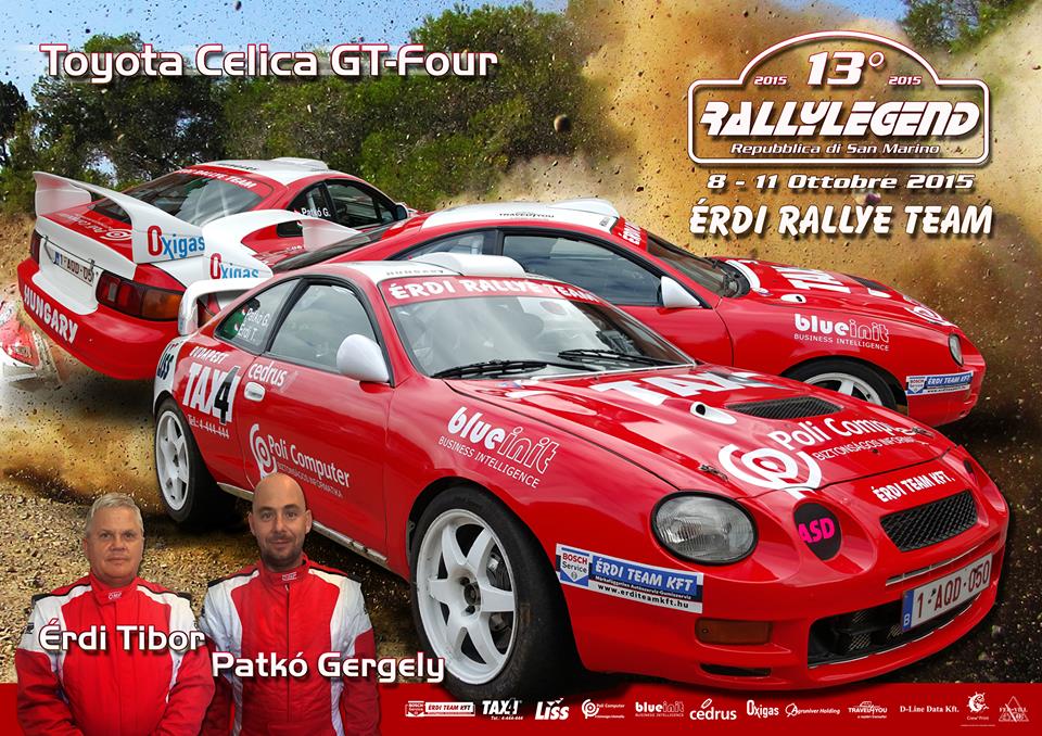 Hétvégén Rallylegend San Marinóban