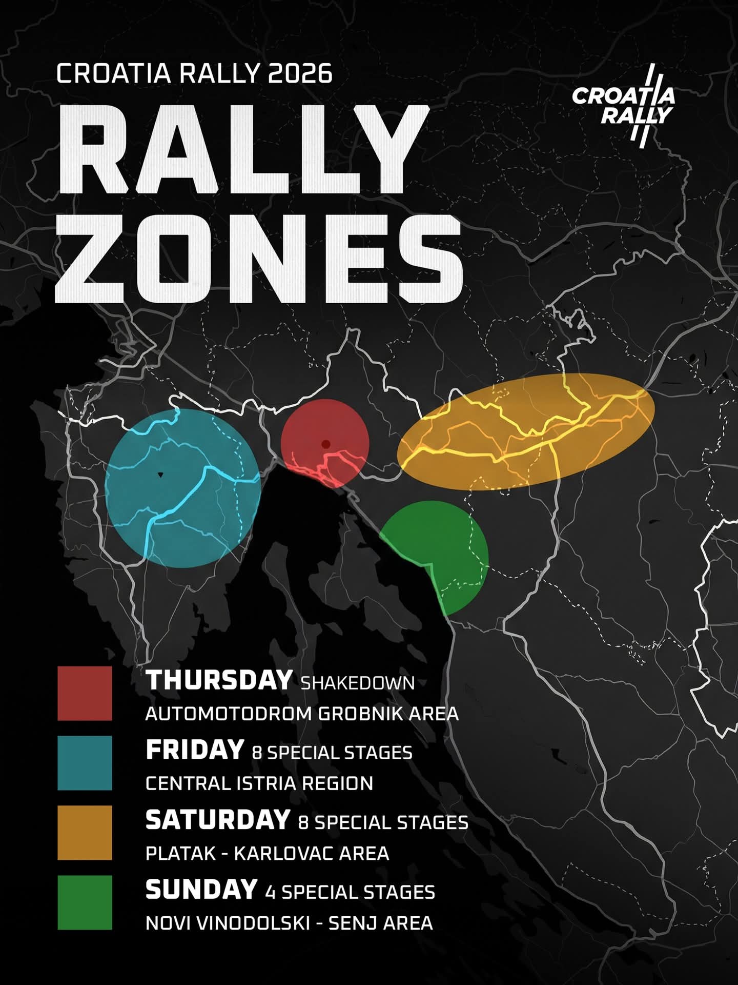 Alaposan megváltozott a WRC Horvát rally útvonala