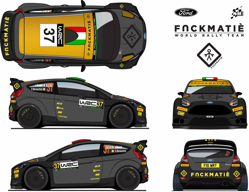 Fnckmatié World Rally Team új dekorációja