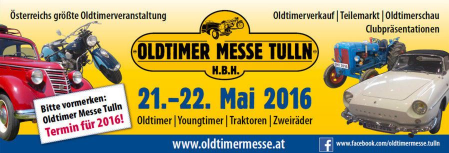 28. Oldtimer Messe, Tulln, Ausztria - előzetes