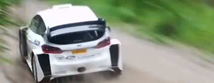 Finnországban tesztelték a Fiesta WRC-t