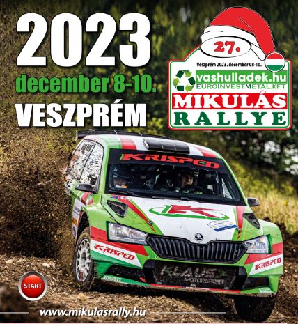 Most hétvégén lesz a Mikulás rally