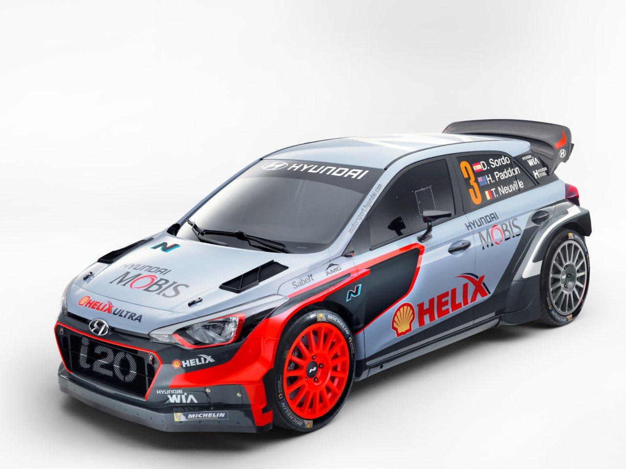 Bemutatták a 2016-os Hyundai i20-WRC-t