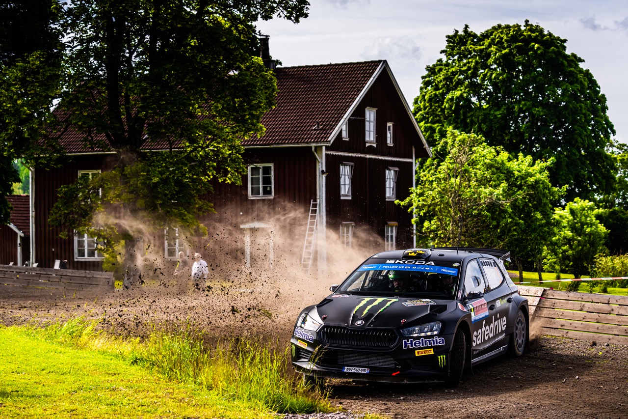 Idén is Oliver Solberg nyerte a Svéd rally EB futamot