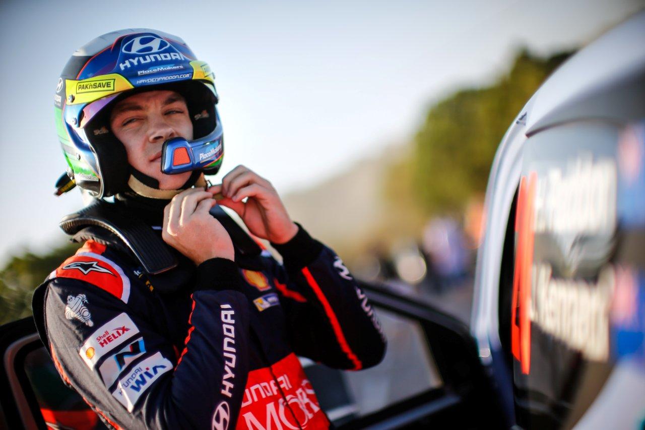 Hayden Paddon fogja vezetni a gyári Hyundai i20 WRC-t Ausztráliában