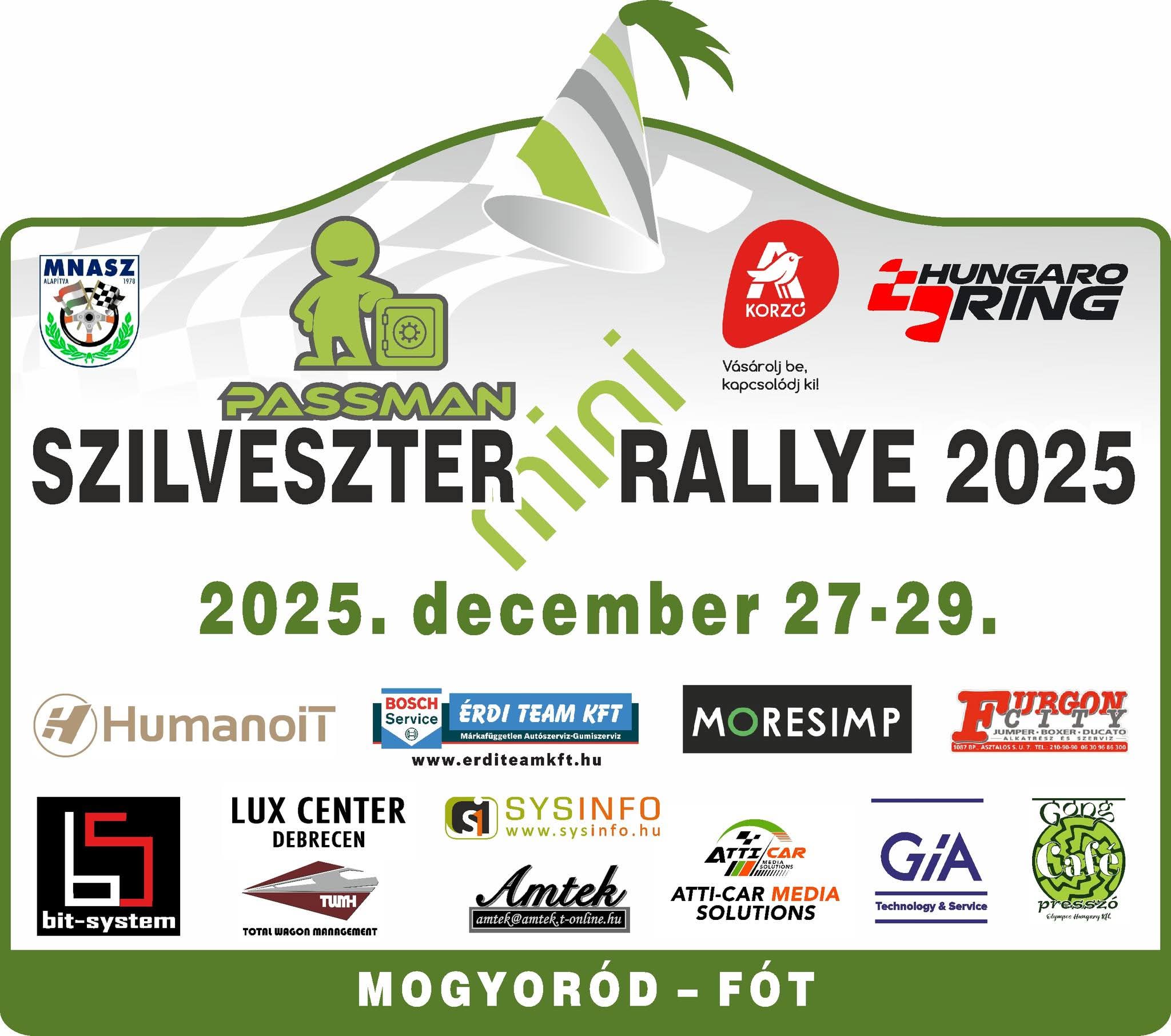 Idén is lesz Szilveszter rally!