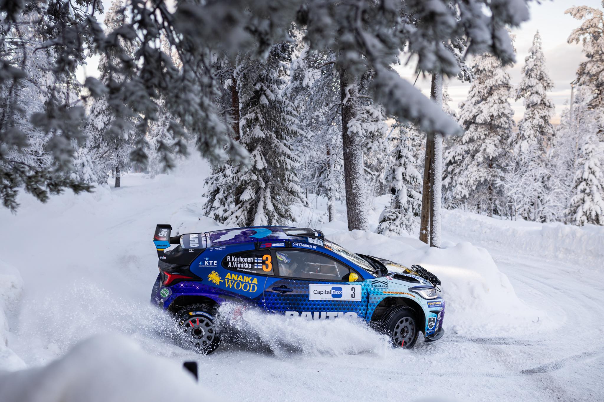 Roope Korhonen is a WRC2-ben fog versenyezni