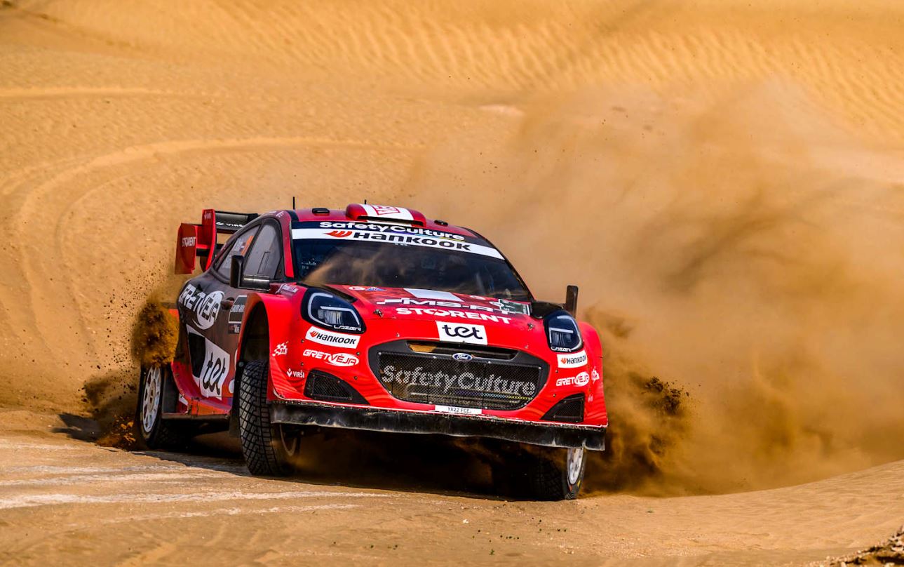 Hét WRC futamot tervez Martins Sesks a Ford Pumával