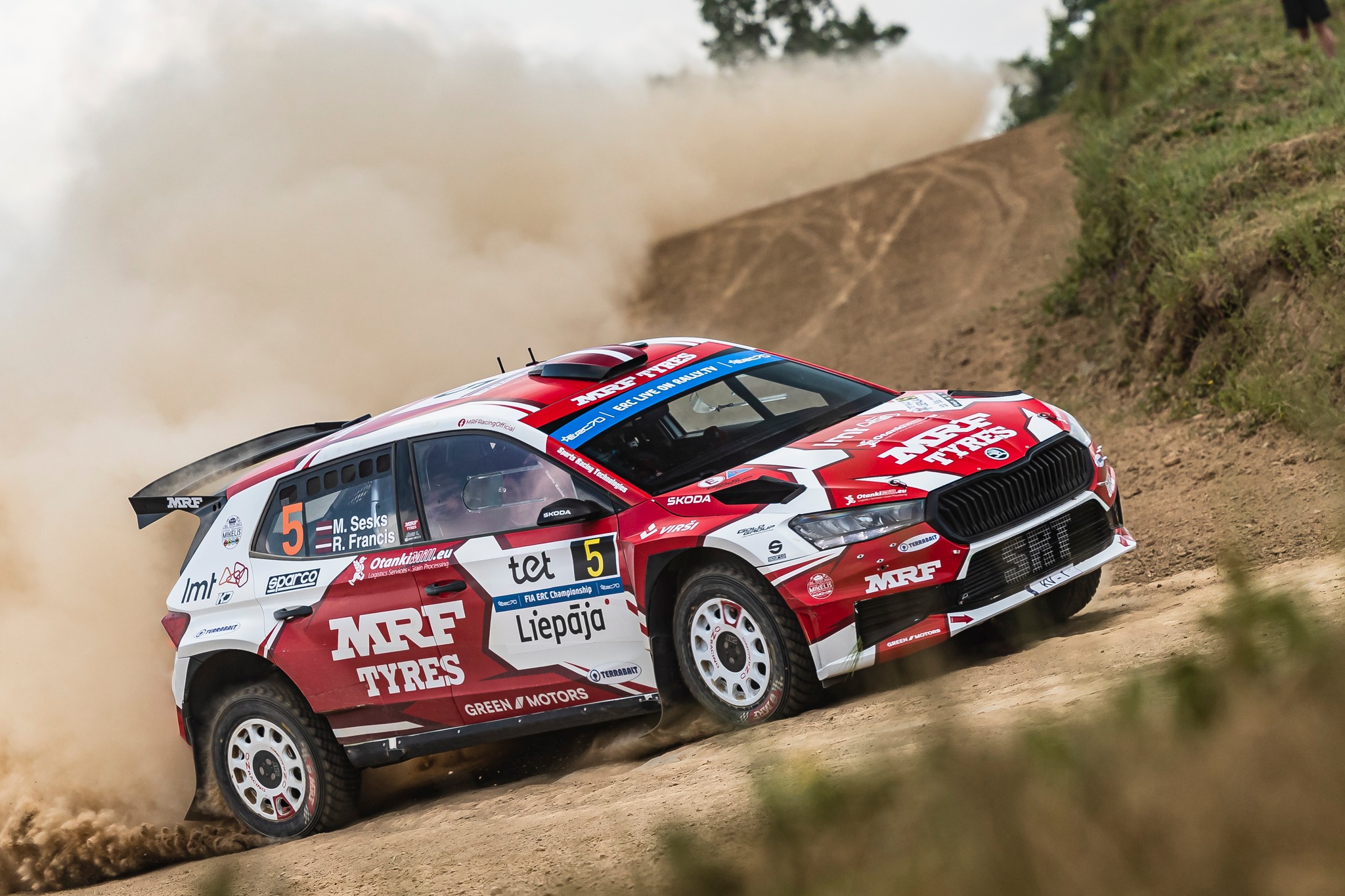 Martins Sesks nyerte a Lett rally EB futamot