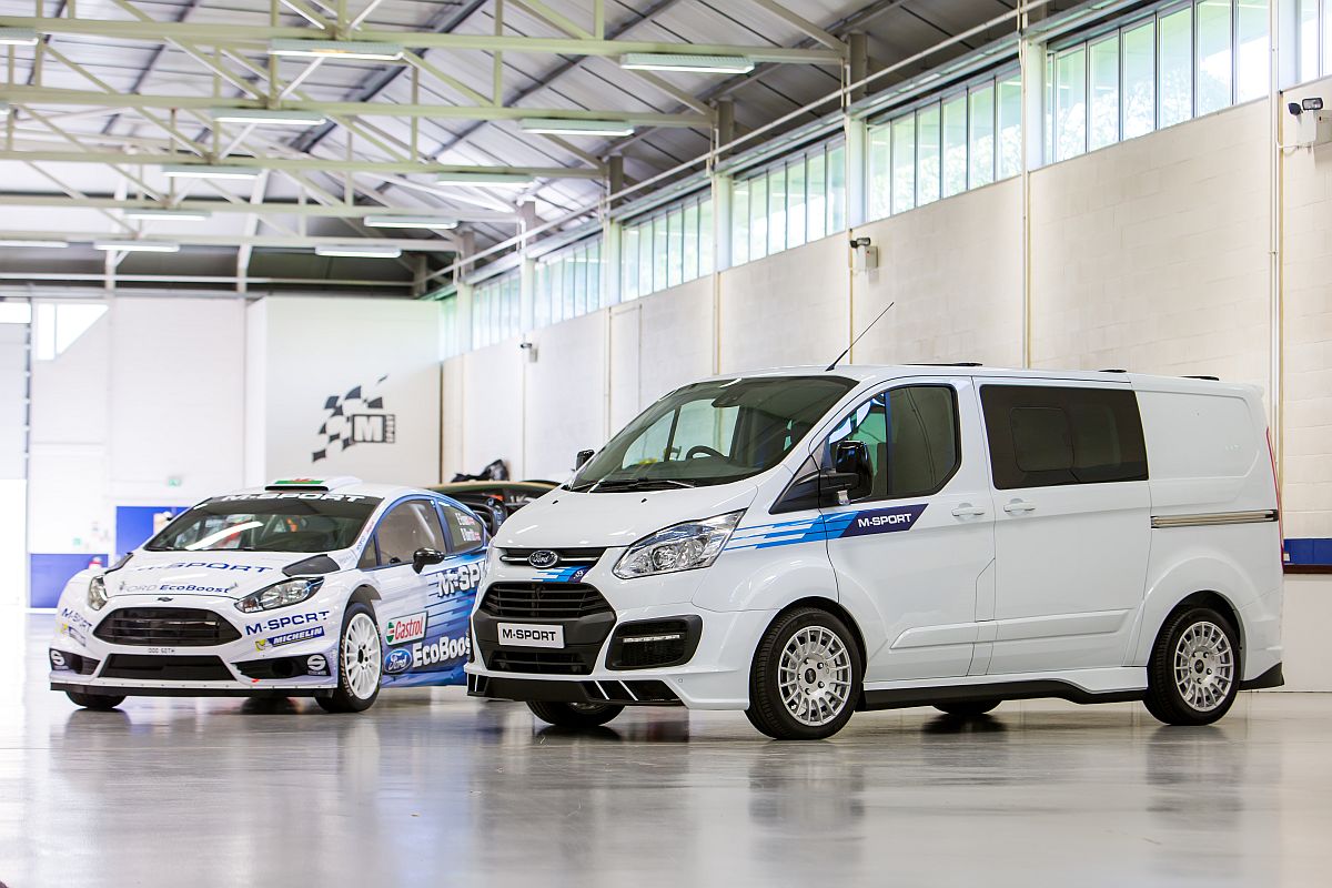 Itt van az M-Sport Ford Transit átirata