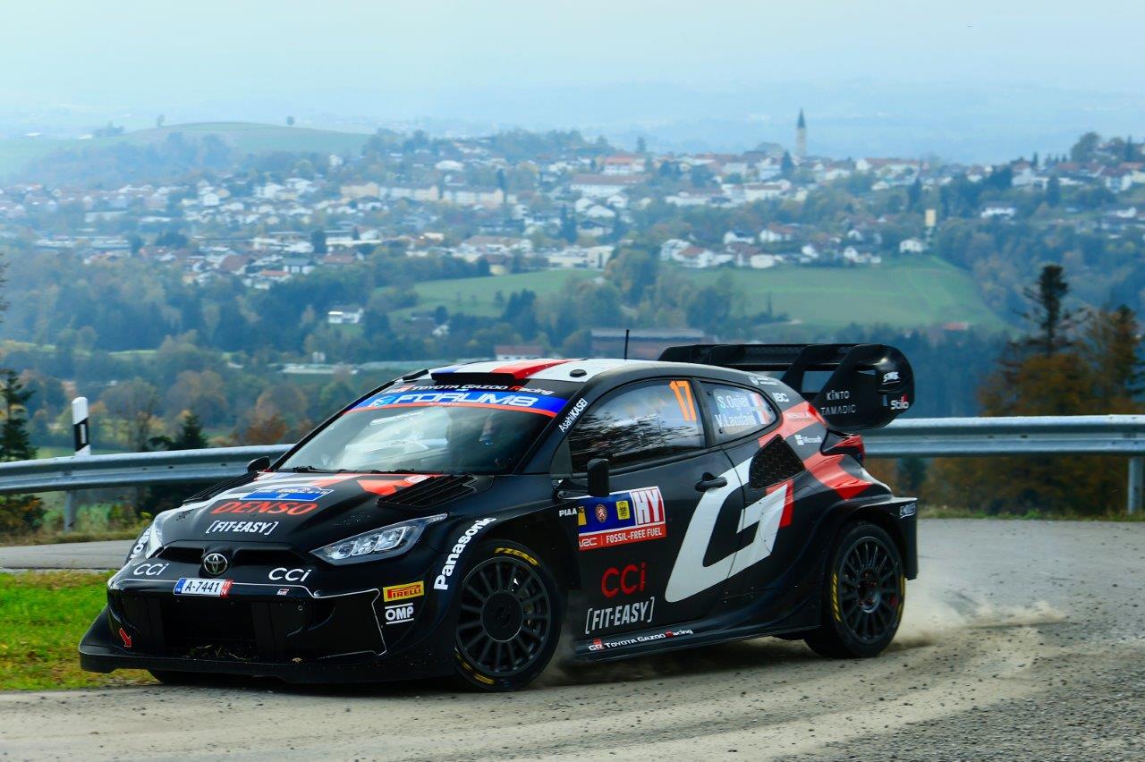 Az októberi WRC CER rally elfogadott útvonala