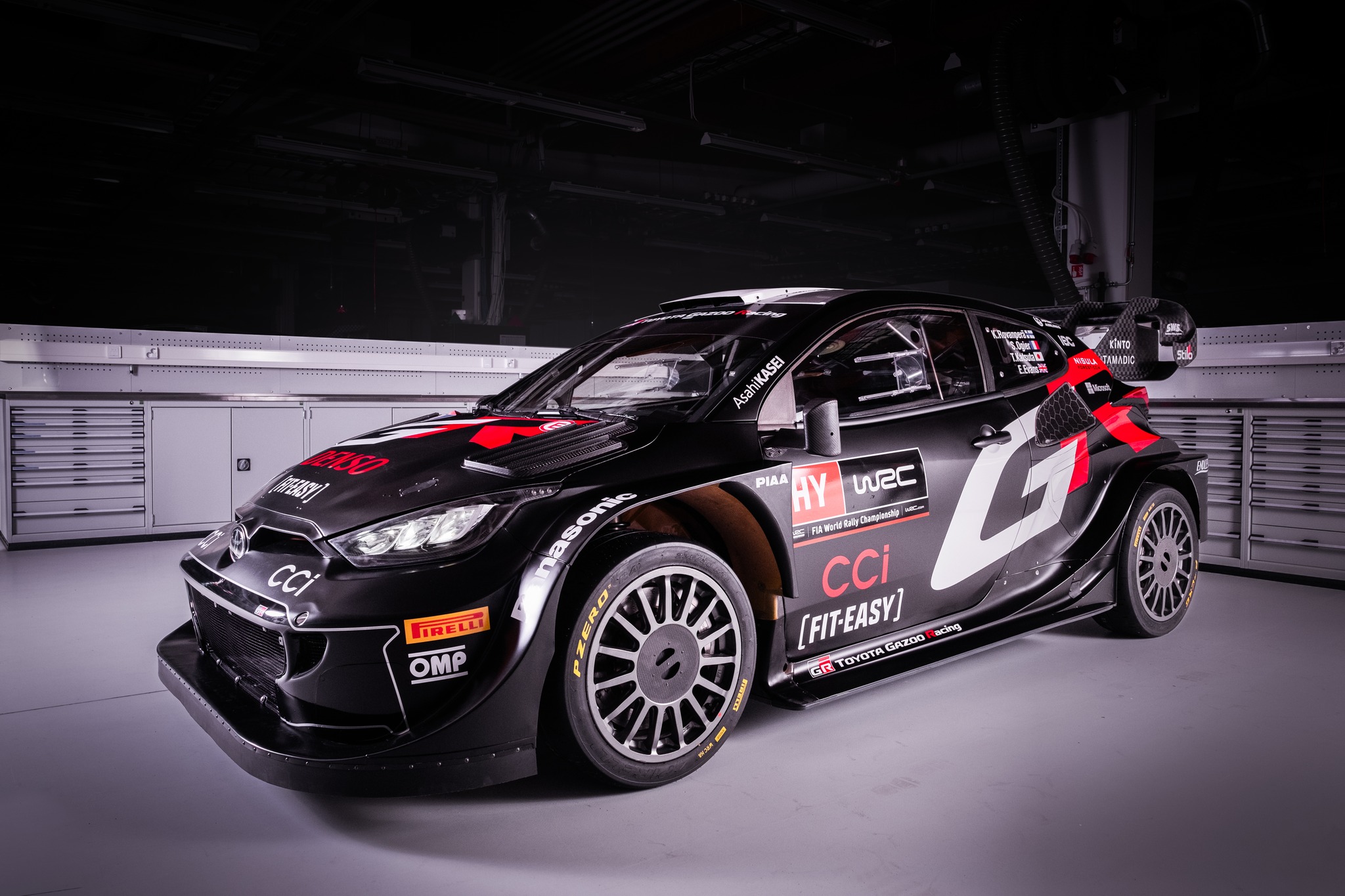 A Toyota WRC csapat 2024-es színvilága