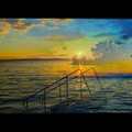 Balatonakarattya naplemente