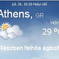 Törökország aktuális időjárás előrejelzés, 2010. július 26.