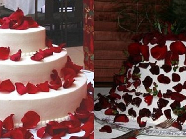 Esküvői torta kiskáté