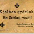 Nyilas plakátok - propaganda a '30-as '40-es évekből