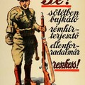 A Tanácsköztársaság plakátjai a "belső ellenség" ellen 1919-ből