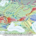 A magyarság sztyeppei vándorlása - térképeken
