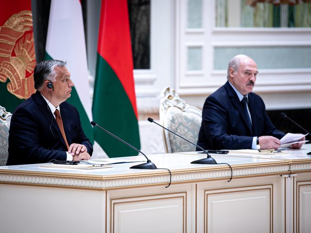 Orbán-Lukasenka két jóbarát
