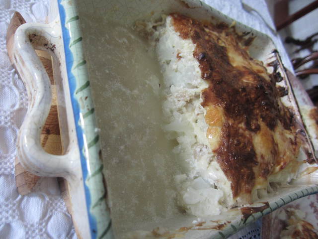 Egészséges ételek: sajtos karfiol