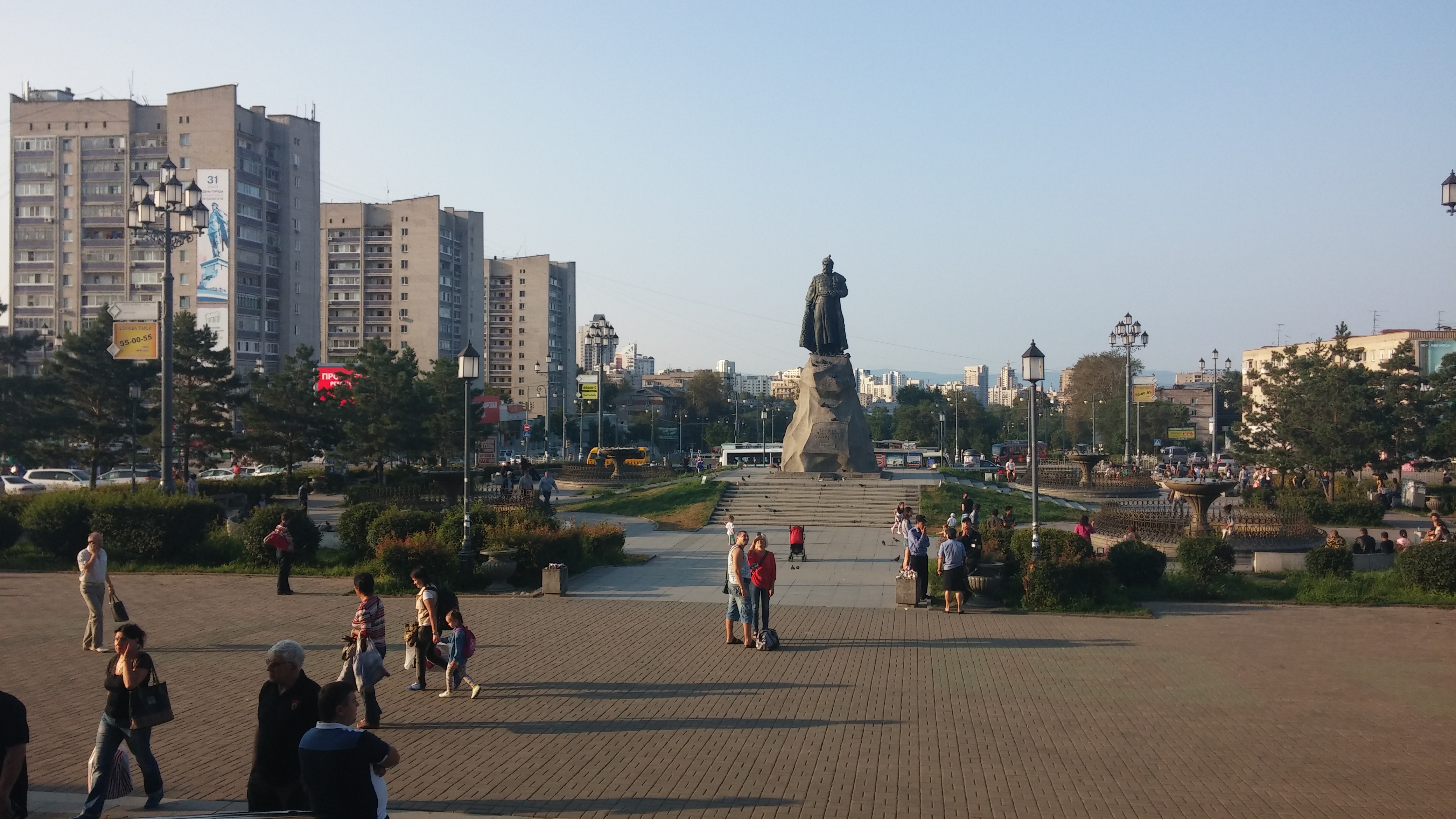 Habarov tábornok szobra