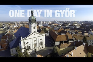 Egy nap Győrben/The city of Győr, Hungary-video