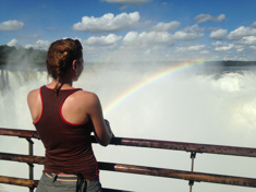 Iguazú vízesés: a színpad és a nézőtér