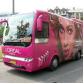 A L'Oréal bemutatja: Beyoncé Budapesten autóbusszal