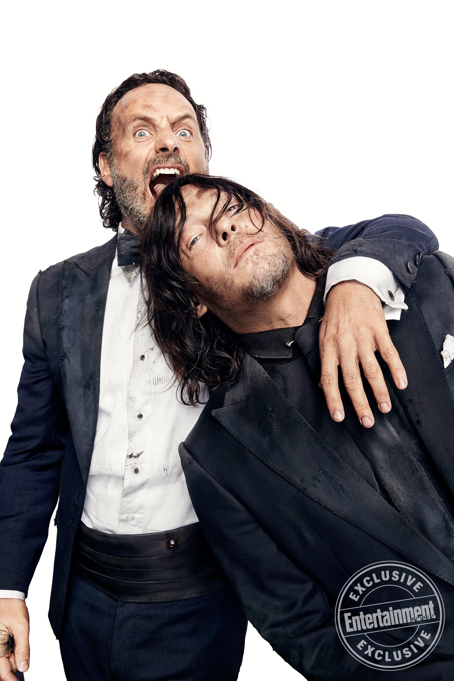 Andrew Lincoln és Norman Reedus