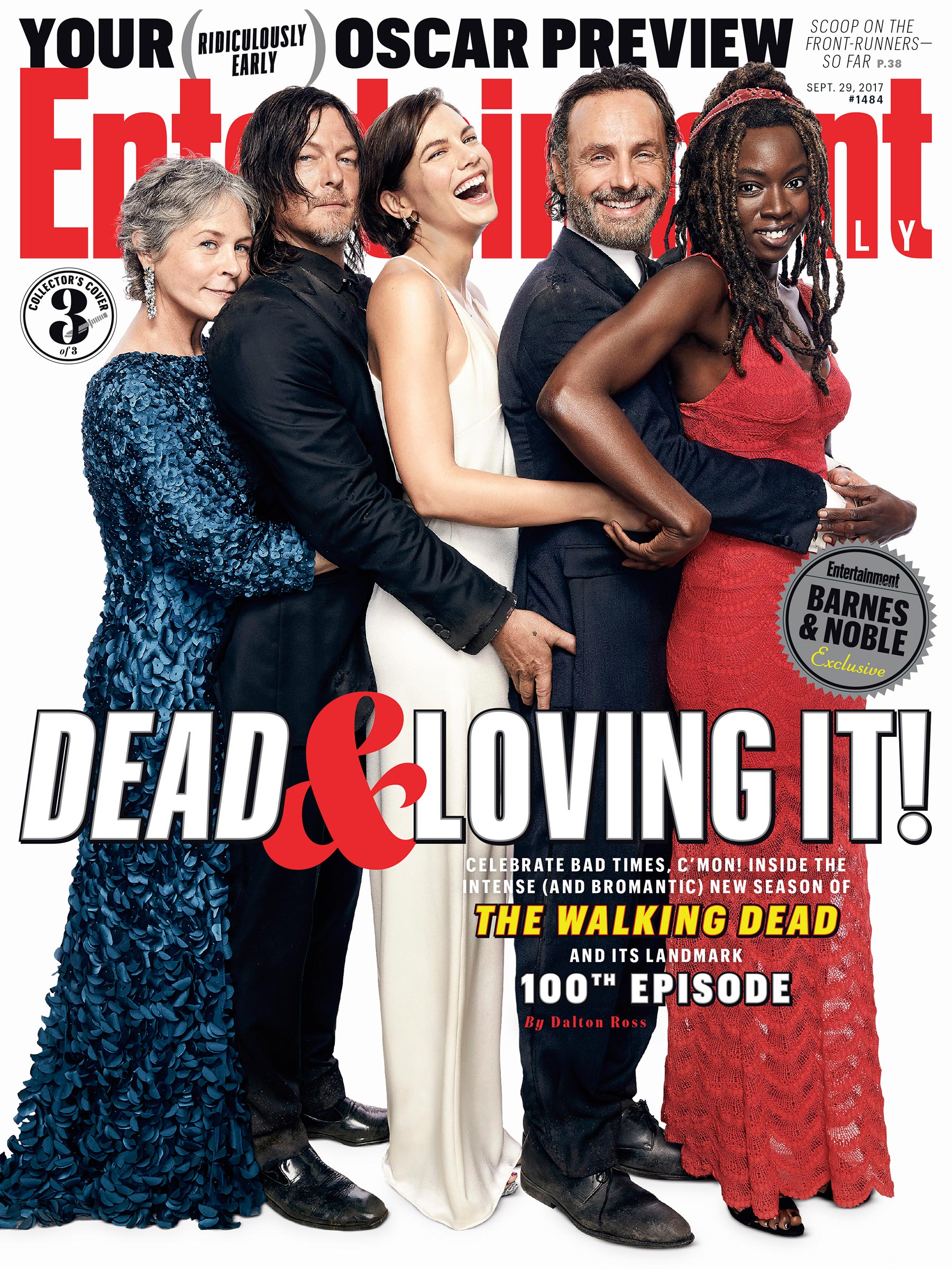 Norman Reedus, Melissa McBride, Lauren Cohan, Andrew Lincoln és Danai Gurira