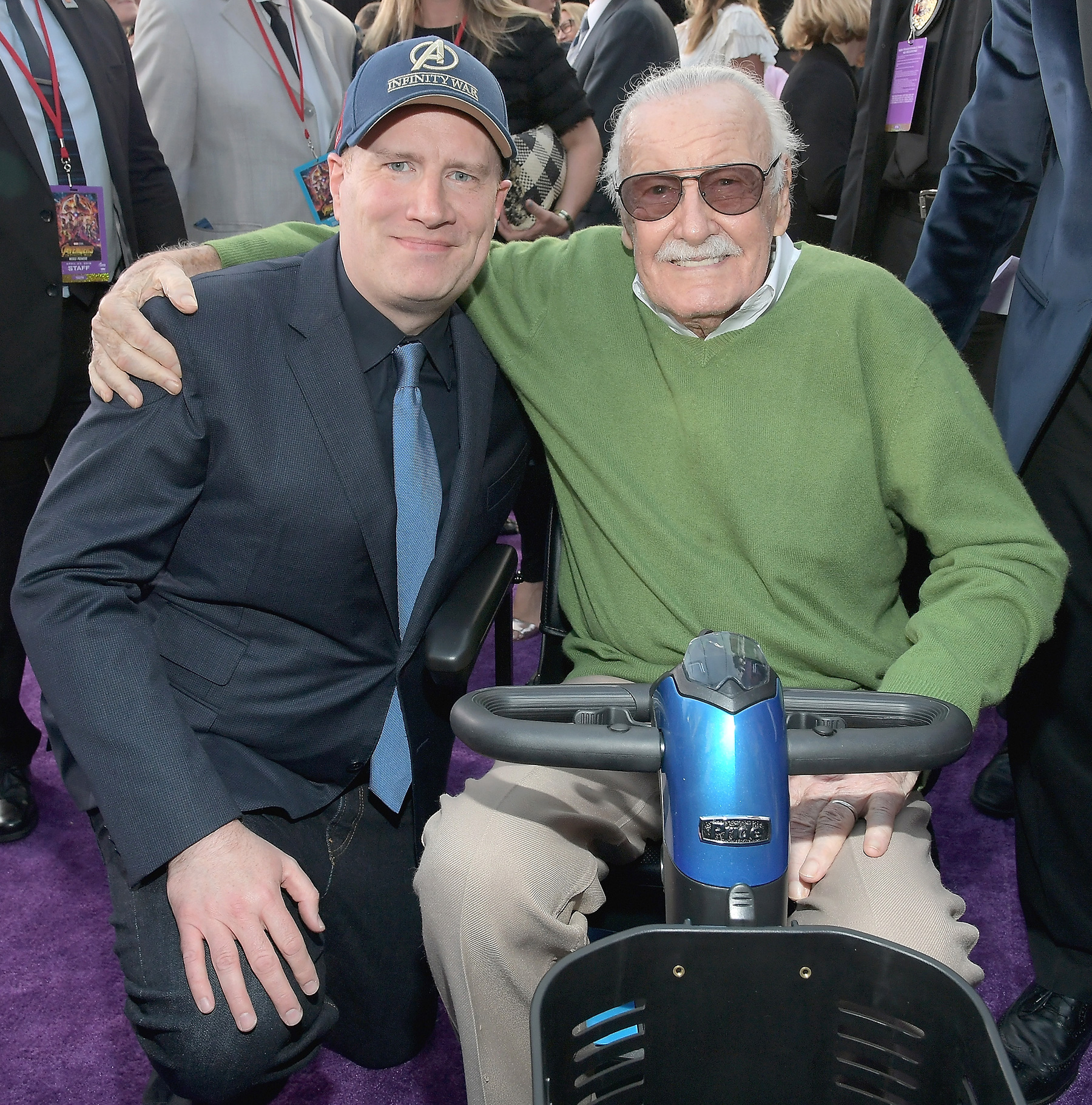 Kevin Feige és Stan Lee