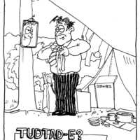 Van egy hajléktalan, aki biztonsági őr