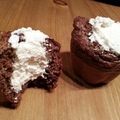 Túrókrémes muffin